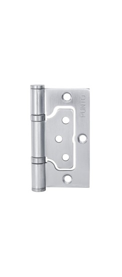 Петля Punto (Пунто) универсальная без врезки IN3200W SC (200-2B 75x2,5) мат. хром