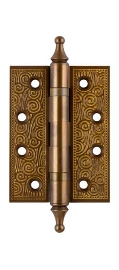 Петля Armadillo (Армадилло) универсальная Castillo CL 500-A4 102x76x3,5 BB-17 Коричневая бронза