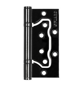 Петля универсальная без врезки IN4500W-BL BN (500-2BB/BL 100x2,5) черный глянец БЛИСТЕР