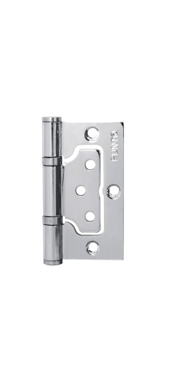 Петля Punto (Пунто) универсальная без врезки IN3200W CP (200-2B 75x2,5) хром