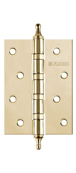 Петля Fuaro (Фуаро) универсальная IN4400UA-BL PB (4BB/A/BL 100x75x2,5) латунь БЛИСТЕР Петля Fuaro (Фуаро) универсальная IN4400UA-BL PB (4BB/A/BL 100x75x2,5) латунь БЛИСТЕР