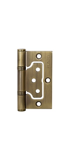 Петля Punto (Пунто) универсальная без врезки IN3200W WAB (200-2B 75x2,5) мат. бронза Петля Punto (Пунто) универсальная без врезки IN3200W WAB (200-2B 75x2,5) мат. бронза