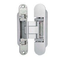 Петля AGB E30200.64.34 (мат. хром) ECLIPSE 4.1 (4 накладки в комплекте)