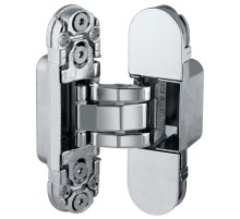 Петля AGB E30200.03.06 (никель) ECLIPSE 2.0 (4 накладки в комплекте)