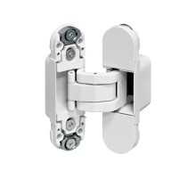 Петля AGB E30200.03.91.567 (белый) ECLIPSE 2.0 (4 накладки в комплекте) блистер