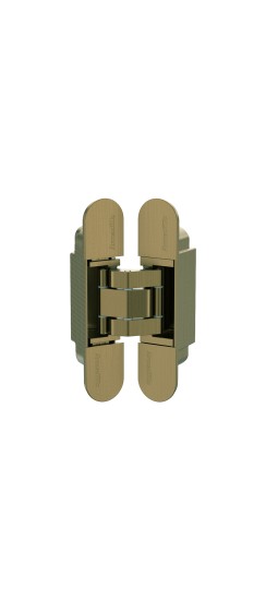 Петля Armadillo (Армадилло) скрытой установки U3D3000.VPG AB бронза TECH