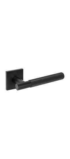 Ручка дверная раздельная Fuaro серия RL, K.RL52.ABRASIVE, цвет черный, арт. 50091