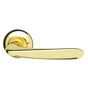 Ручка раздельная R.LD54.Pava (Pava LD42) GP/SG-5 золото/матовое золото TECH (кв. 8х140)