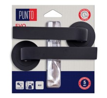 Ручка раздельная Punto LM/A R.TLK52.EVO/HD BL-24 черный