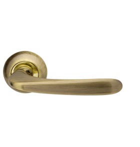 Ручка раздельная R.LD54.Pava (Pava LD42) AB/GP-7 бронза/золото