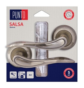 Ручка раздельная Punto LM/A R.TL54.SALSA/HD ABG-6 бронза