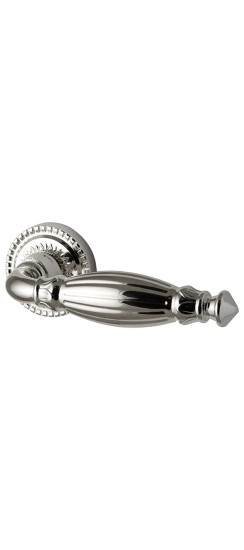 Ручка раздельная дверная ARMADILLO, серия Classic, цвет серебро 925