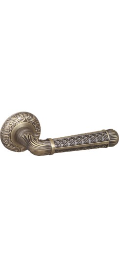 Ручка дверная раздельная Fuaro серия Sensation, R.SM58.LORD, цвет темная бронза, арт. 29585