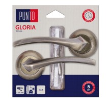 Ручка раздельная Punto LM/A R.TL54.GLORIA/HD ABG-6 бронза