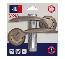 Ручка раздельная Punto LM/A R.TL54.VIOLA/HD ABG-6 бронза