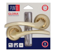 Ручка раздельная Punto LM/A R.TL54.GLORIA/HD SG/GP-4 матовое золото/золото