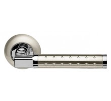 Ручка раздельная R.LD54.Eridan37 (Eridan LD37) SN/CP-3 матовый никель/хром TECH (кв. 8х140)