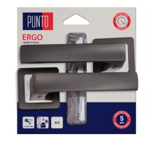 Ручка раздельная Punto LM/A K.QR52.ERGO/HD GR/CP-23 графит/хром