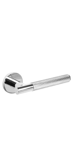 Ручка дверная раздельная Fuaro серия SLR, R.SLR52.ABRASIVE, цвет хром, арт. 47969