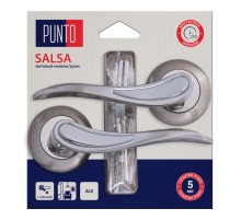 Ручка раздельная Punto LM/A R.TL54.SALSA/HD SN/CP-3 матовый никель/хром