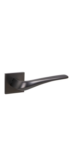 Ручка дверная раздельная Fuaro серия LM/Z, K.QS52.TWIST, цвет графит, арт. 45805