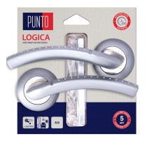 Ручка раздельная Punto LM/A R.TL54.LOGICA/HD SC/CP-16 матовый хром/хром