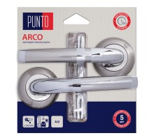 Ручка раздельная Punto LM/A R.TL54.ARCO/HD SN/CP-3 матовый никель/хром