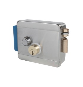 Замок накладной электромеханический FUARO-2369 INOX