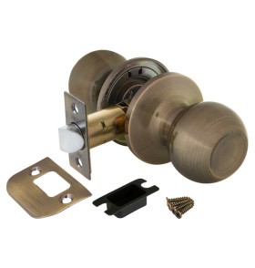 Ручка защелка Punto DK672 AB-PS (6072 AB-P) (без фик.) бронза