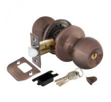 Ручка защелка Punto DK672 AC-ET (6072 AC-E) (кл./фик.) медь