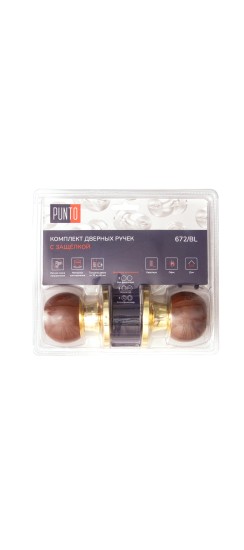 Ручка защелка Punto DK672/BL WD-PS (без фик.) дерево