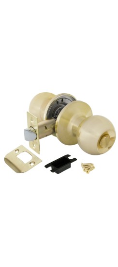 Ручка защелка Punto DK672 SB-BK (6072 SB-B) (фик.) мат. золото