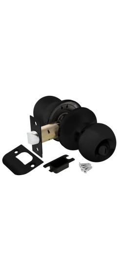 Ручка Ajax (Аякс) защелка DK682 BL-BK (6082 BL-B) (фик.) черный Ручка Ajax (Аякс) защелка DK682 BL-BK (6082 BL-B) (фик.) черный