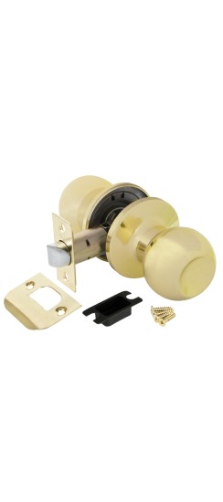Ручка защелка Punto DK672 PB-PS (6072 PB-P) (без фик.) золото