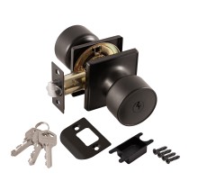 Ручка защелка DK772/BL BL-ET (кл./фик.) черный