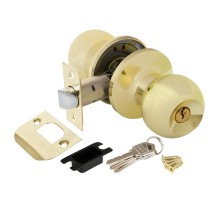 Ручка защелка Punto DK672 PB-ET (6072 PB-E) (кл./фик.) золото