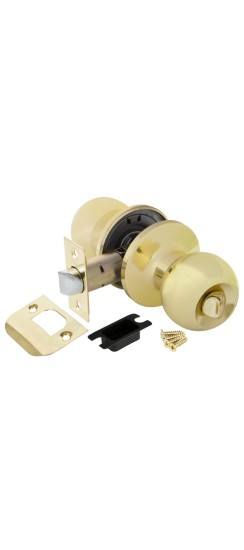 Ручка защелка Punto DK672 PB-BK (6072 PB-B) (фик.) золото