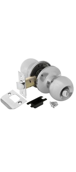 Ручка Ajax (Аякс) защелка DK682 CP-BK (6082 CP-B) (фик.) хром