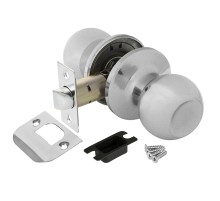Ручка защелка  Ajax DK682 CP-PS (6082 CP-P) (без фик.) хром