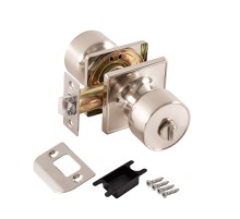 Ручка защелка DK772/BL SN-BK (фик.) никель