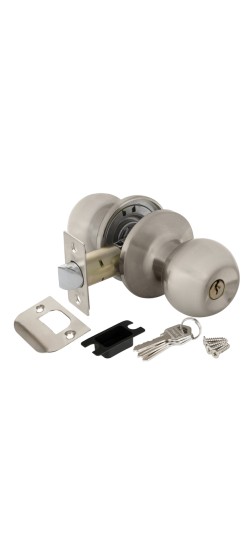 Ручка защелка Punto DK672 SN-ET (6072 SN-E) (кл./фик.) мат. никель