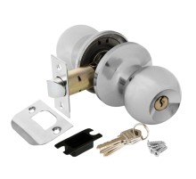 Ручка защелка Punto DK672 CP-ET (6072 CP-E) (кл./фик.) хром