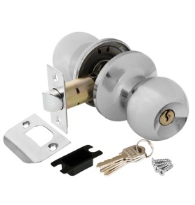 Ручка защелка Punto DK672 CP-ET (6072 CP-E) (кл./фик.) хром