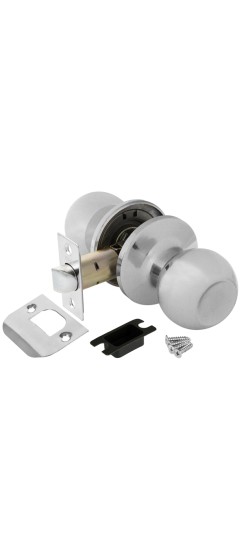 Ручка защелка Punto DK672 CP-PS (6072 CP-P) (без фик.) хром