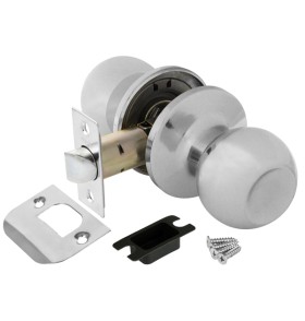 Ручка защелка Punto DK672 CP-PS (6072 CP-P) (без фик.) хром