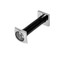 Глазок дверной, оптика пластик DVK-4/70-130 CP хром