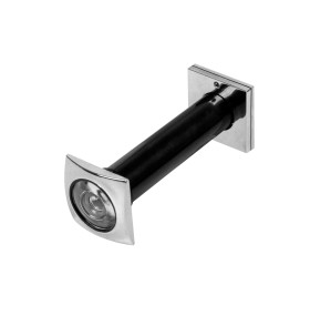 Глазок дверной, оптика пластик DVK-4/70-130 CP хром