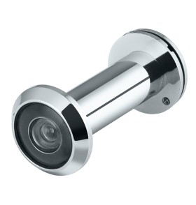 Глазок дверной, оптика пластик DV-3/90-50/P (DVP3/NEW) CP хром