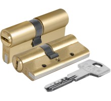 Цилиндровый механизм Kale Kilit164 DBN-E/70 (30+10+30) mm латунь 5 кл.
