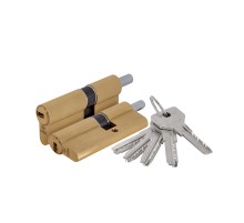 Цилиндровый механизм под вертушку Cisa ASIX OE302-28.00 (75 мм/30+10+35), ЛАТУНЬ